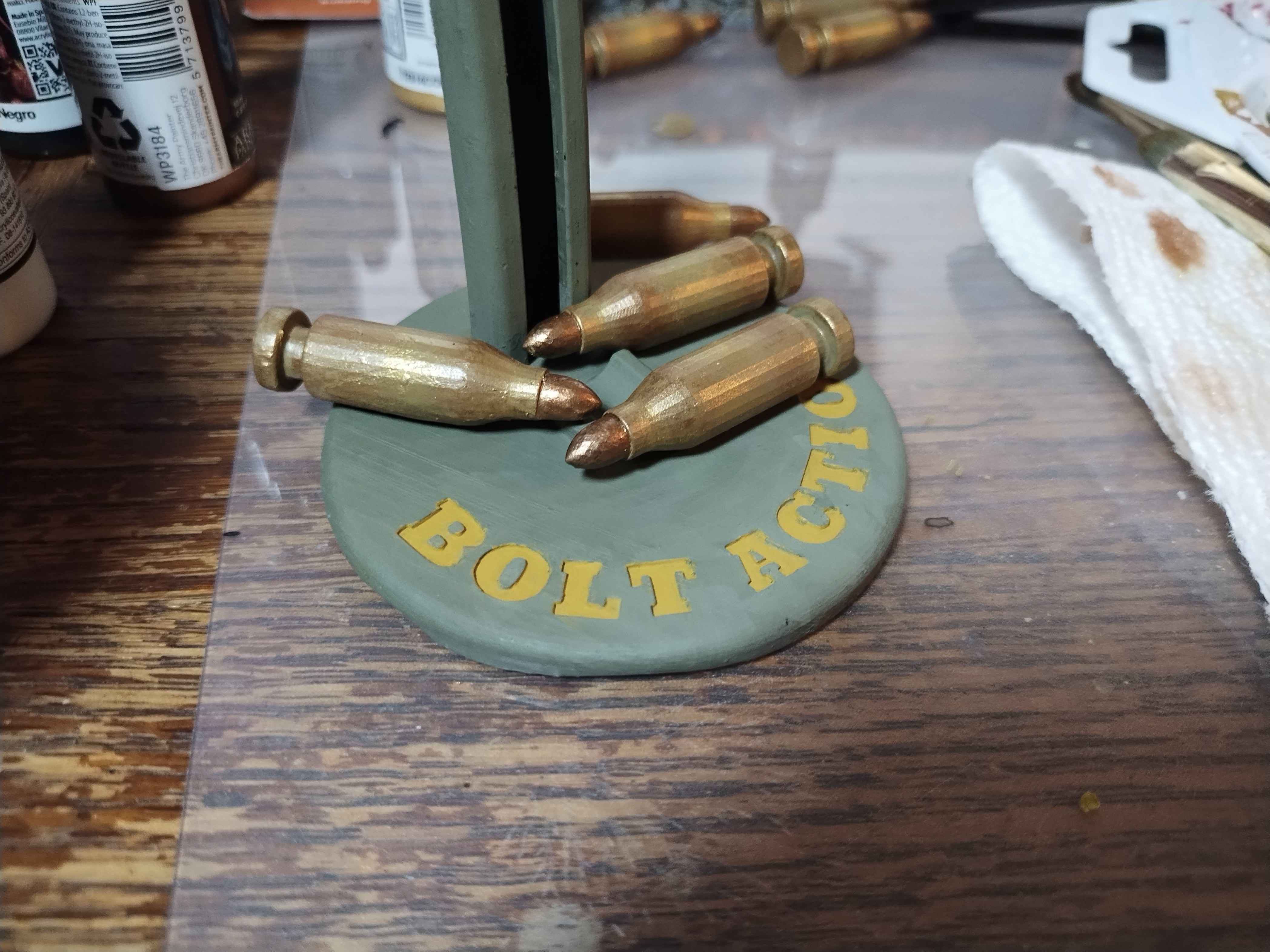 painted turn counter 'bullet' 