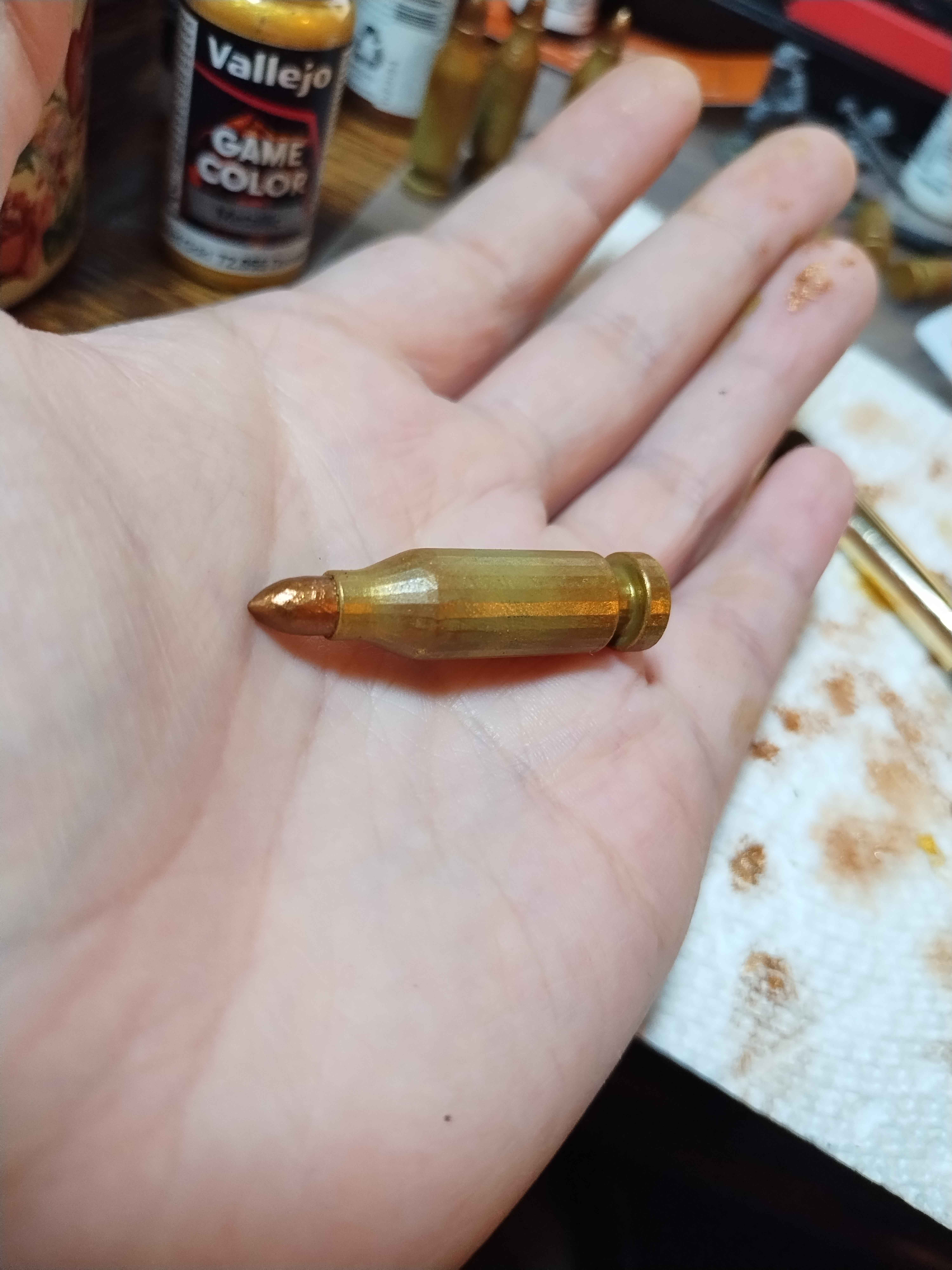 painted turn counter 'bullet' 